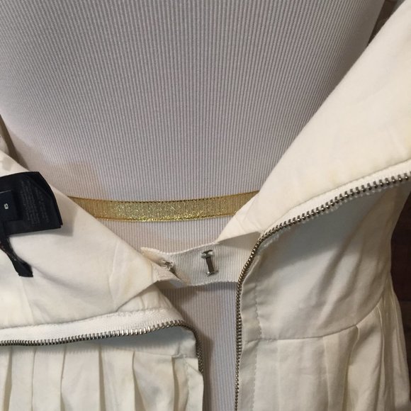 Marc Jacobs White Eyelet Sundress Adjustable/Removeable Straps Size 6 - Picture 8 of 16